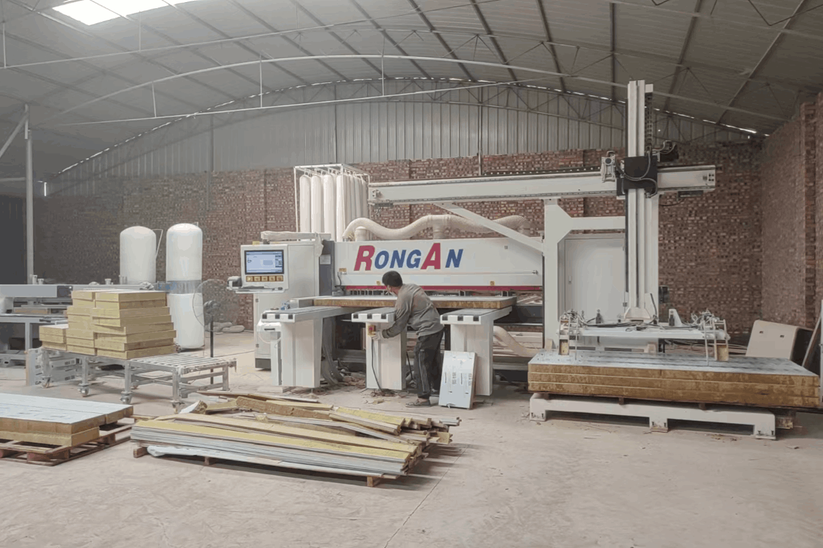 外墙保温板数控切锯 | 高效保温板裁切机 | 数控开料锯 - 上海容安