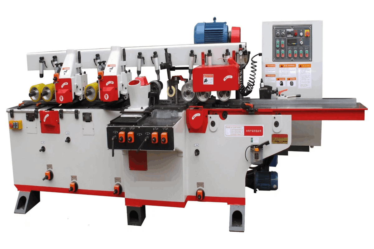 六轴四面刨 - 高精度板材加工设备