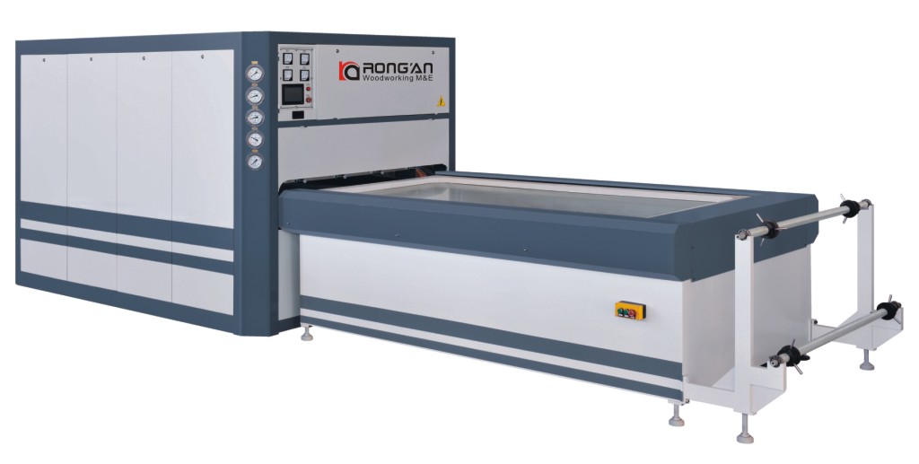 真空覆膜机 - 橱柜门板与木门板材高效PVC贴面加工设备