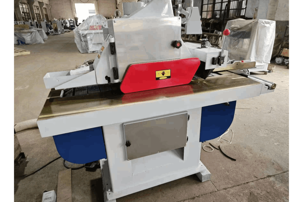 实木单片锯——高效安全的实木纵切修边设备