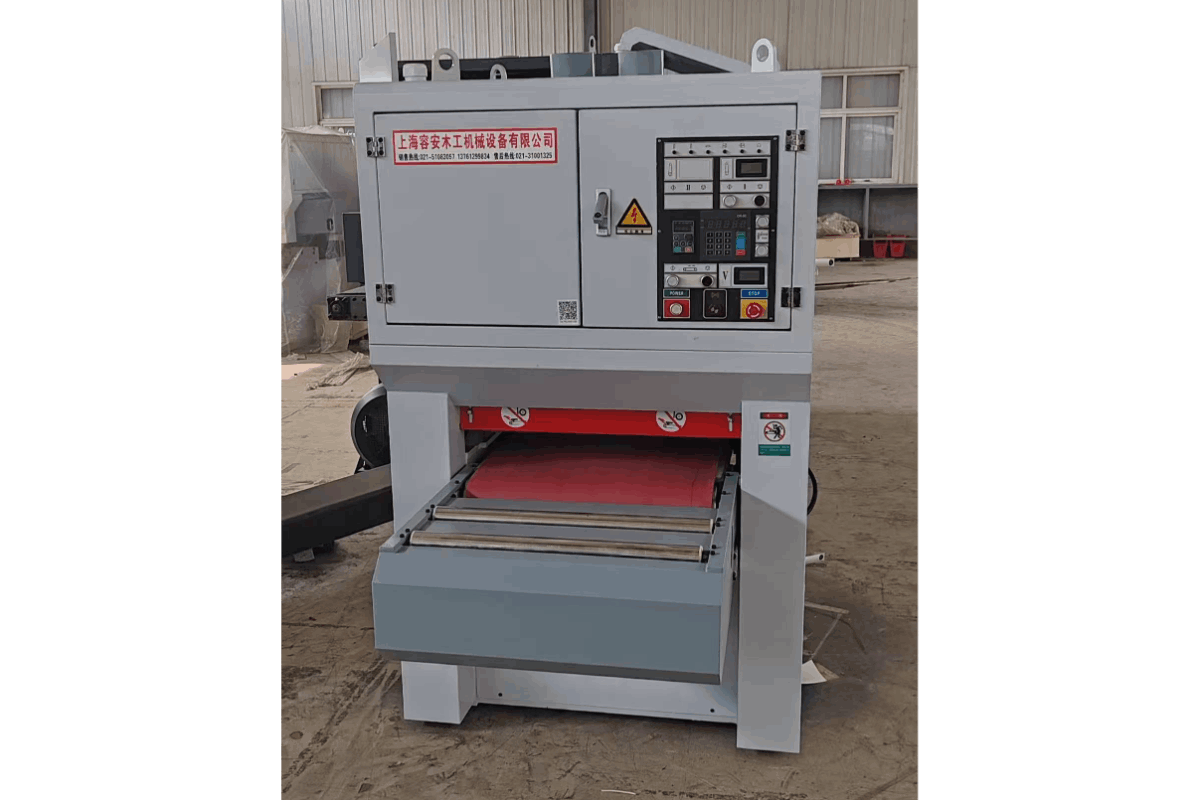 平面砂光机 砂带机 打磨石墨板材 高效石墨研磨设备