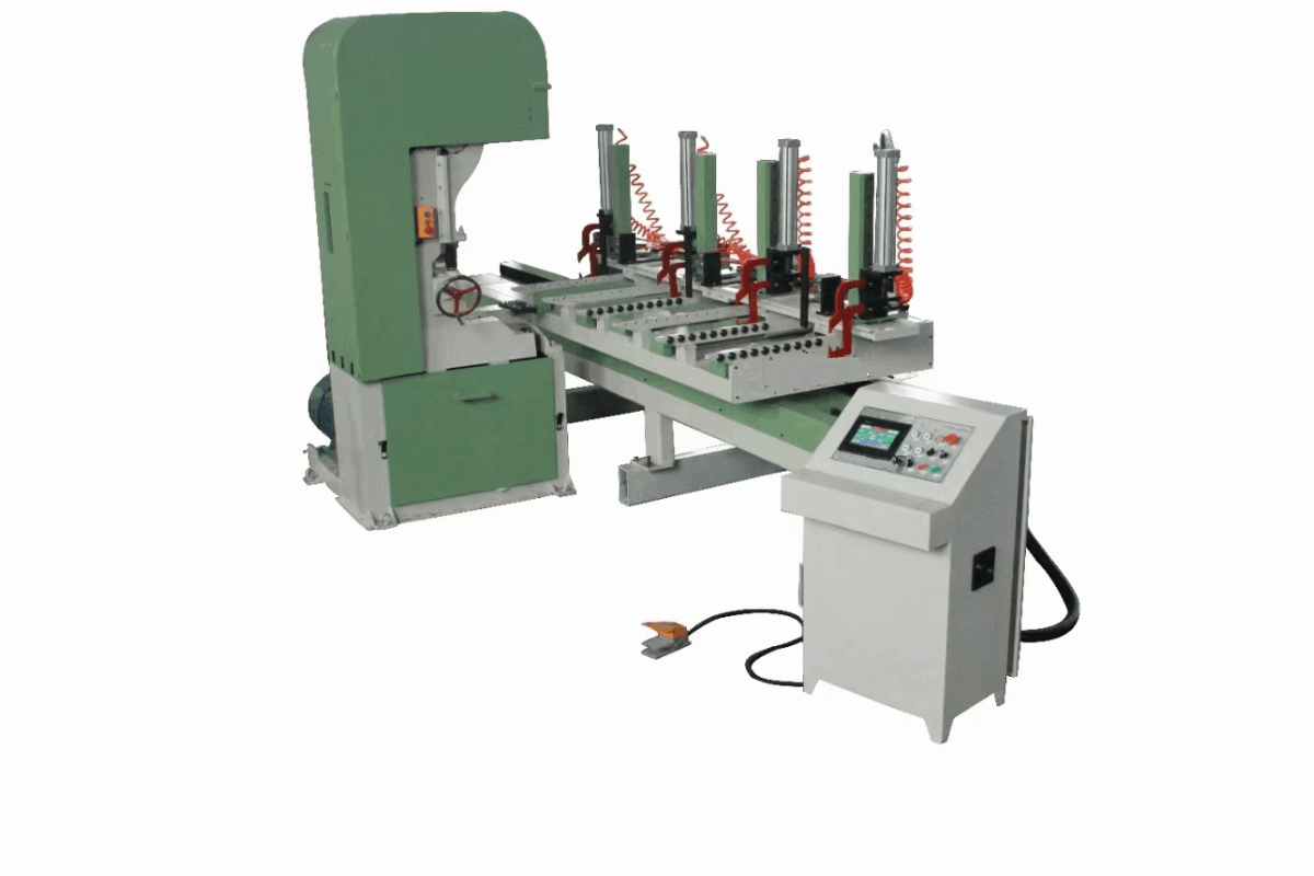 数控大型跑车带锯 | 木工快速立式带锯机厂家直供