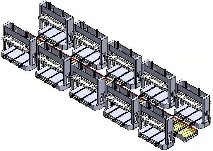 复合材料冷压机生产线 | 复合材料成型设备厂家直供