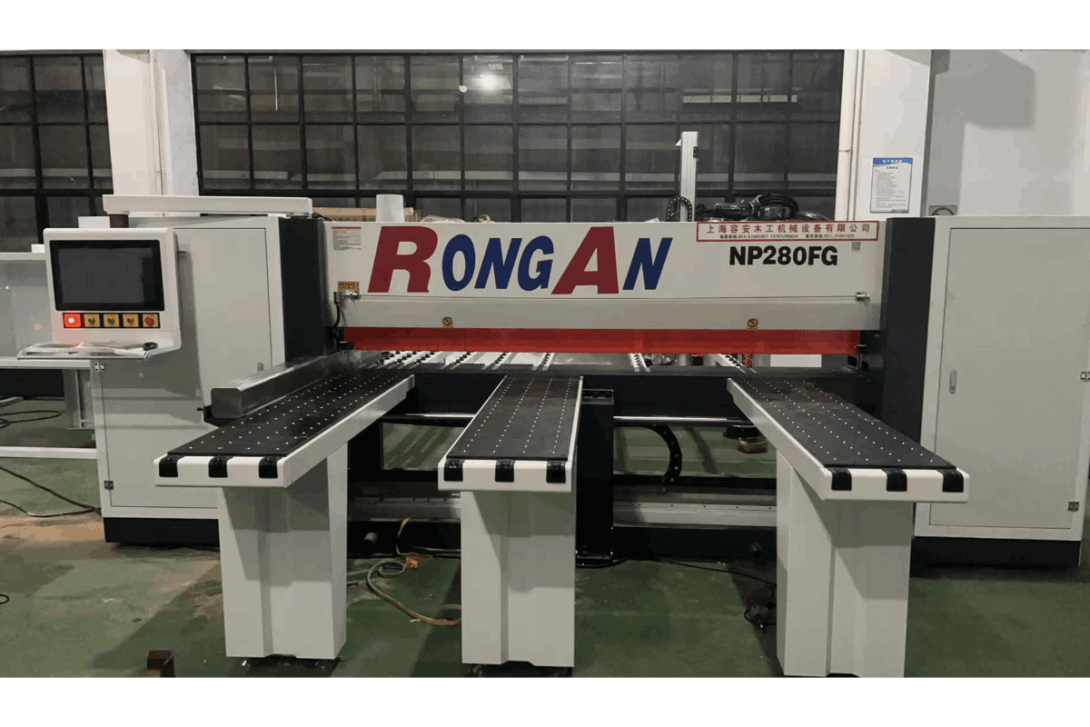 上海容安数控电子开料锯 | 板材自动裁切锯切设备生产厂家